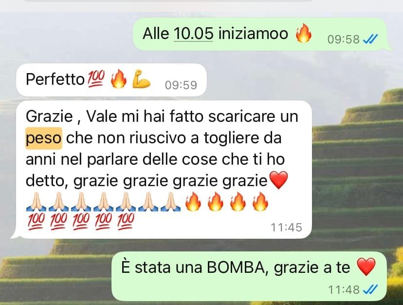 Testimonianza di trasformazione in 3 mesi